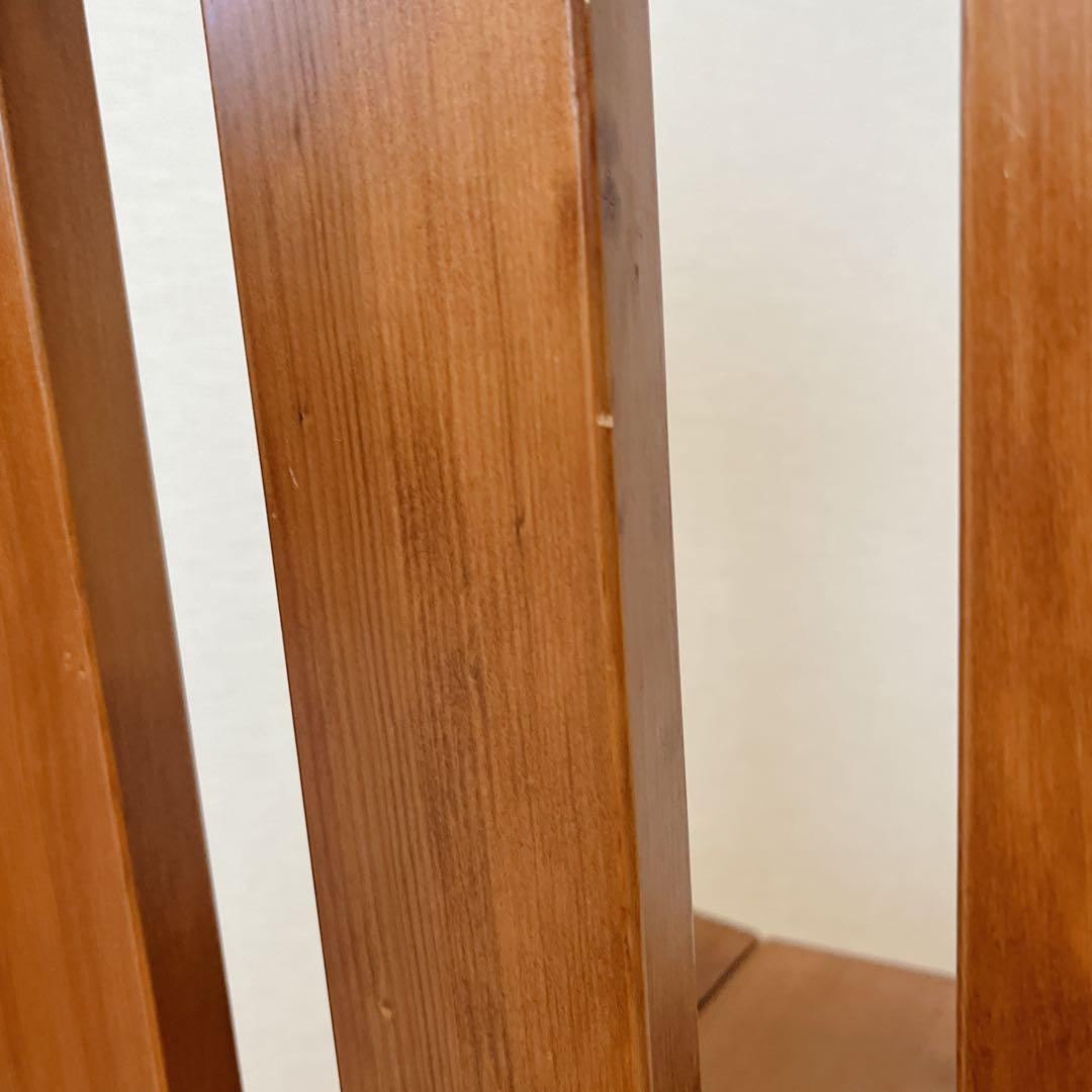 希少 カナディアン ダイニングチェア 2脚 無垢材 クラシック ビンテージ家具