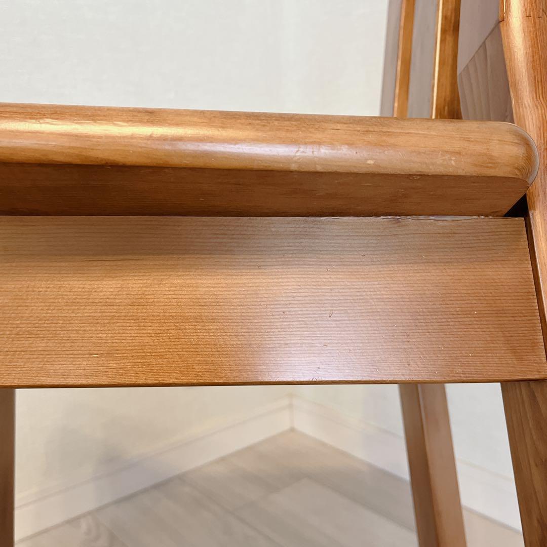 希少 カナディアン ダイニングチェア 2脚 無垢材 クラシック ビンテージ家具