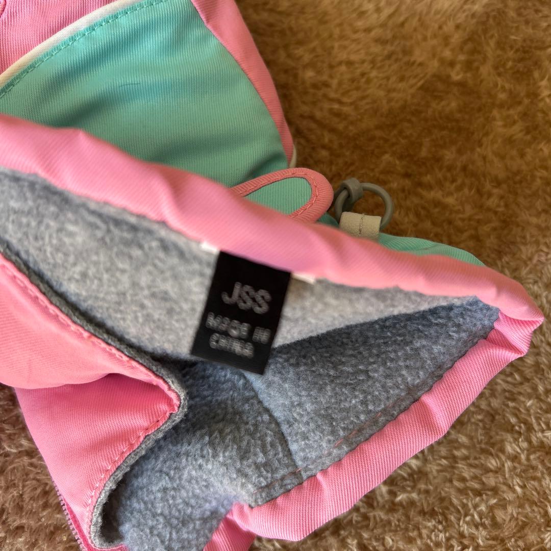 SNAPPY スキーグローブ ピンク・水色