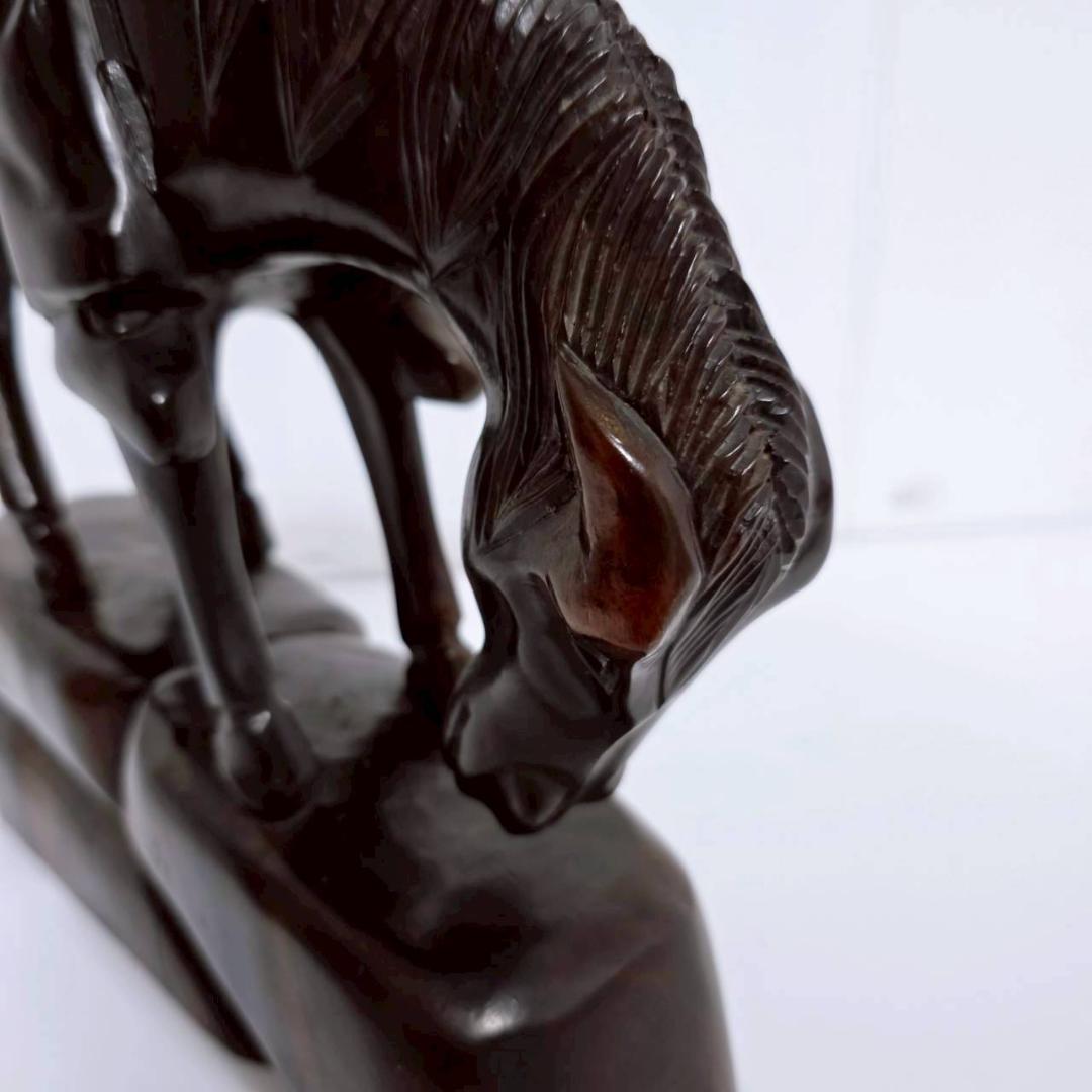 【希少】ヴィンテージ アイアンウッド彫刻 木製