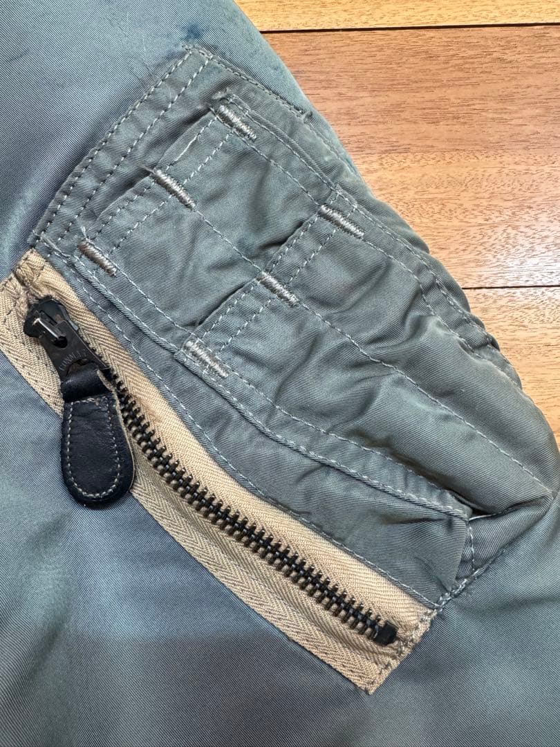 米軍実物　L-2B 50s 黒タグ　US AIR FORCE サイズL