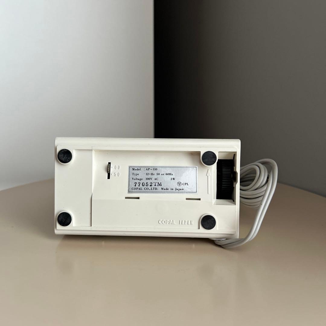 デジタル時計 COPAL AP-110 時計 日本製 レア 希少 昭和 レトロ