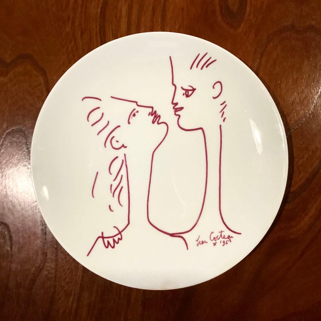 リモージュ　ジャンコクトー　Jean Cocteau 絵皿