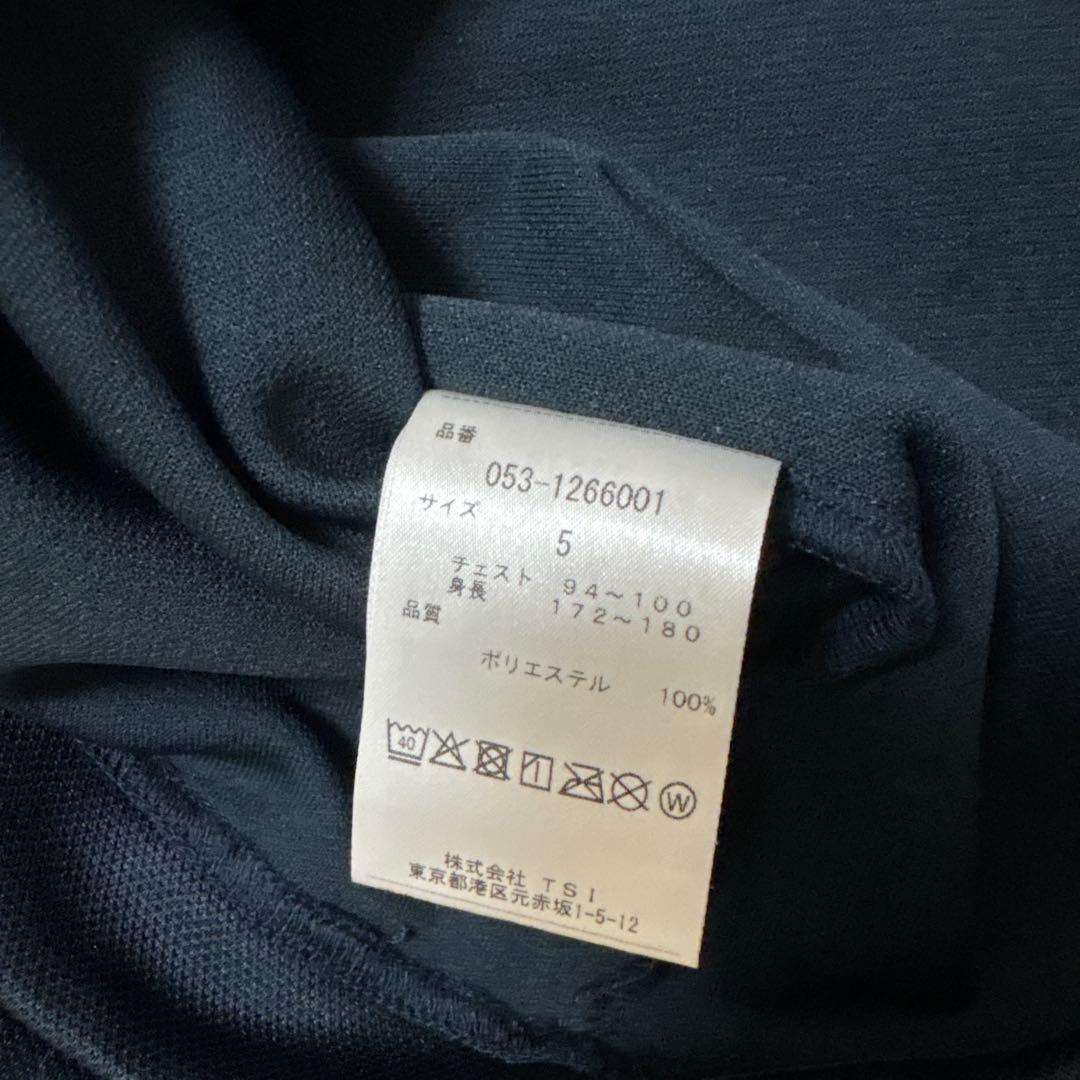 パーリーゲイツ★中厚手ストレッチ★ロゴ多め★モックネック【メンズ サイズ5（L】