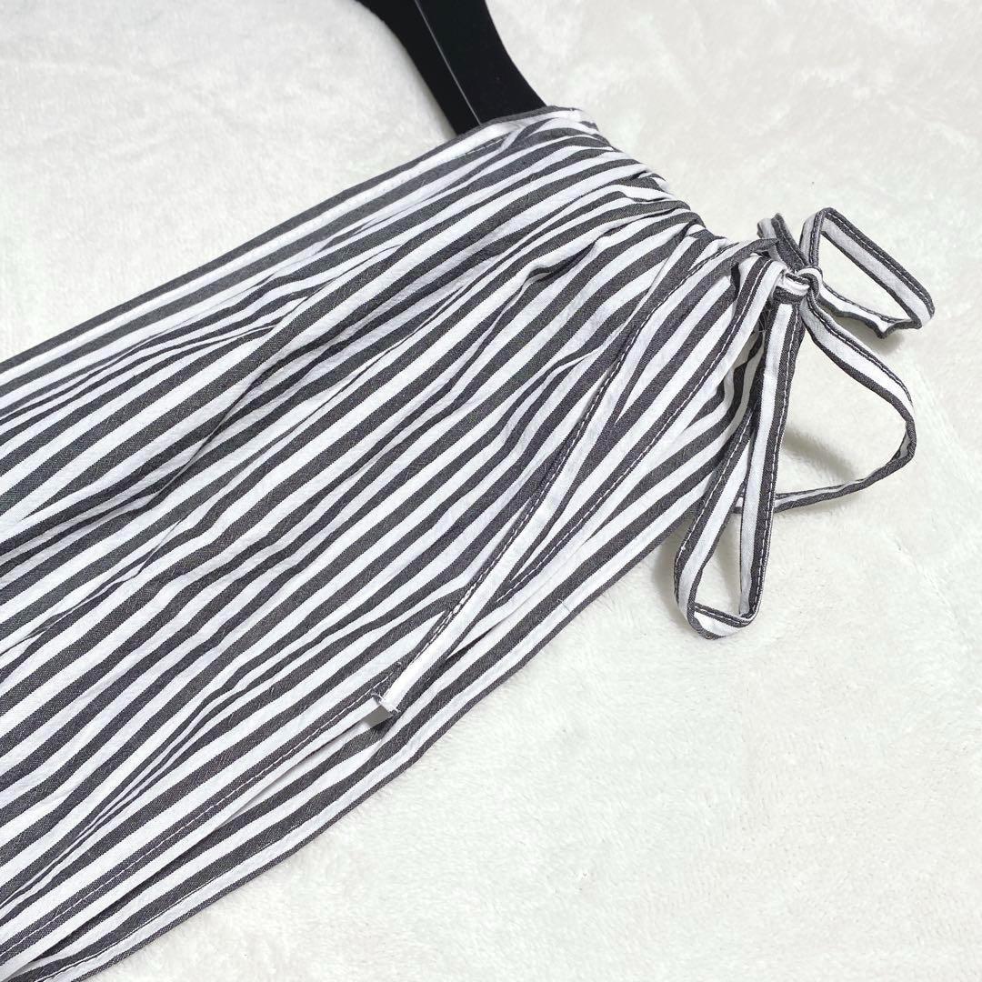 現行品✨23SS フィーニー STRIPE DUMP オールインワン2 38 M