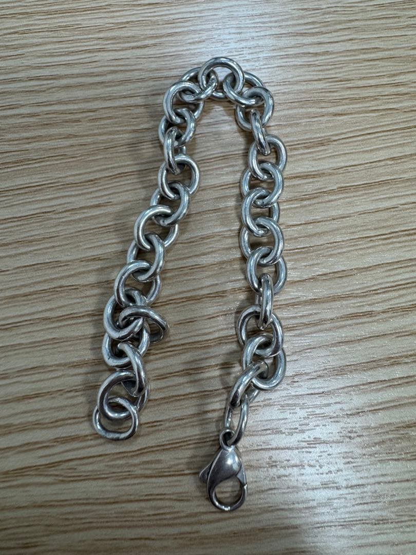 シルバー925 チェーンブレスレット