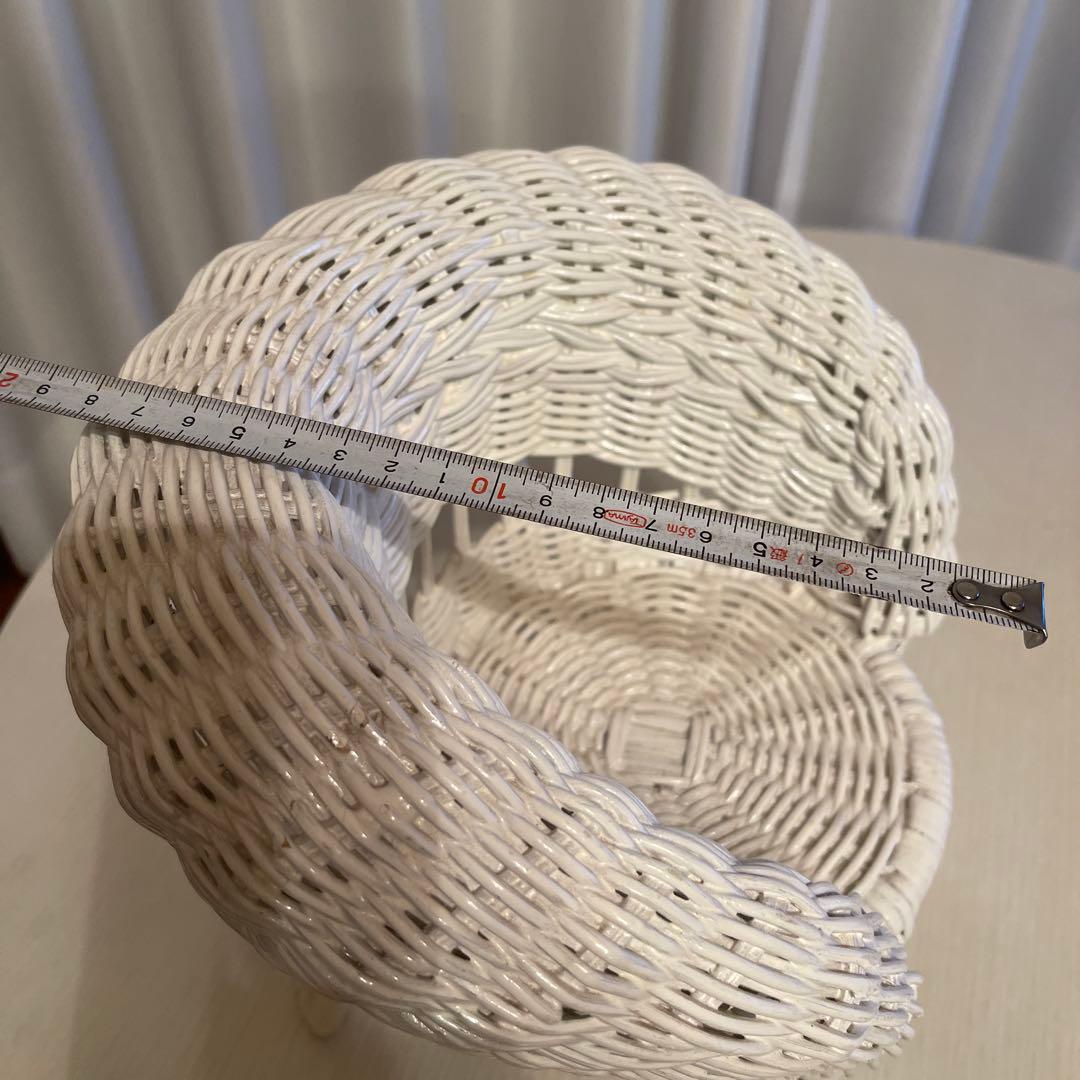 ラタン✨小型チェア✨ホワイト