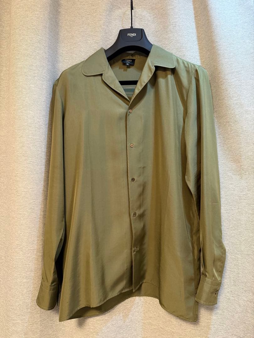 【FENDI】 シルクパジャマシャツ