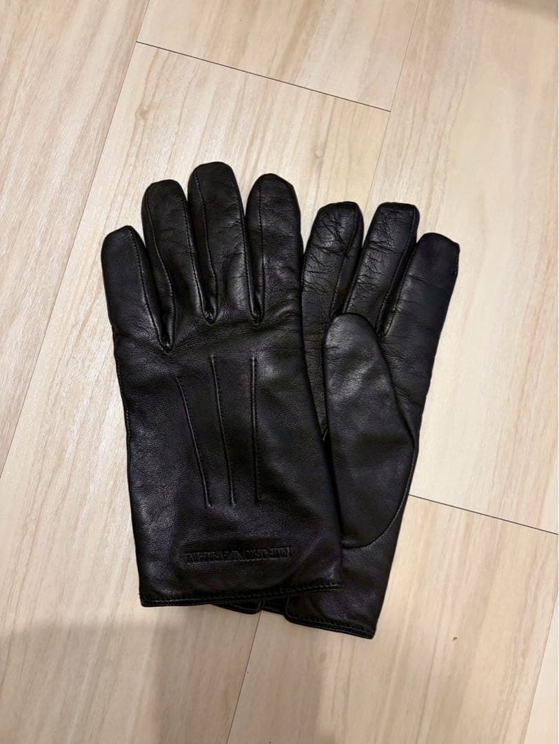 EMPORIO ARMANI レザー手袋　美品