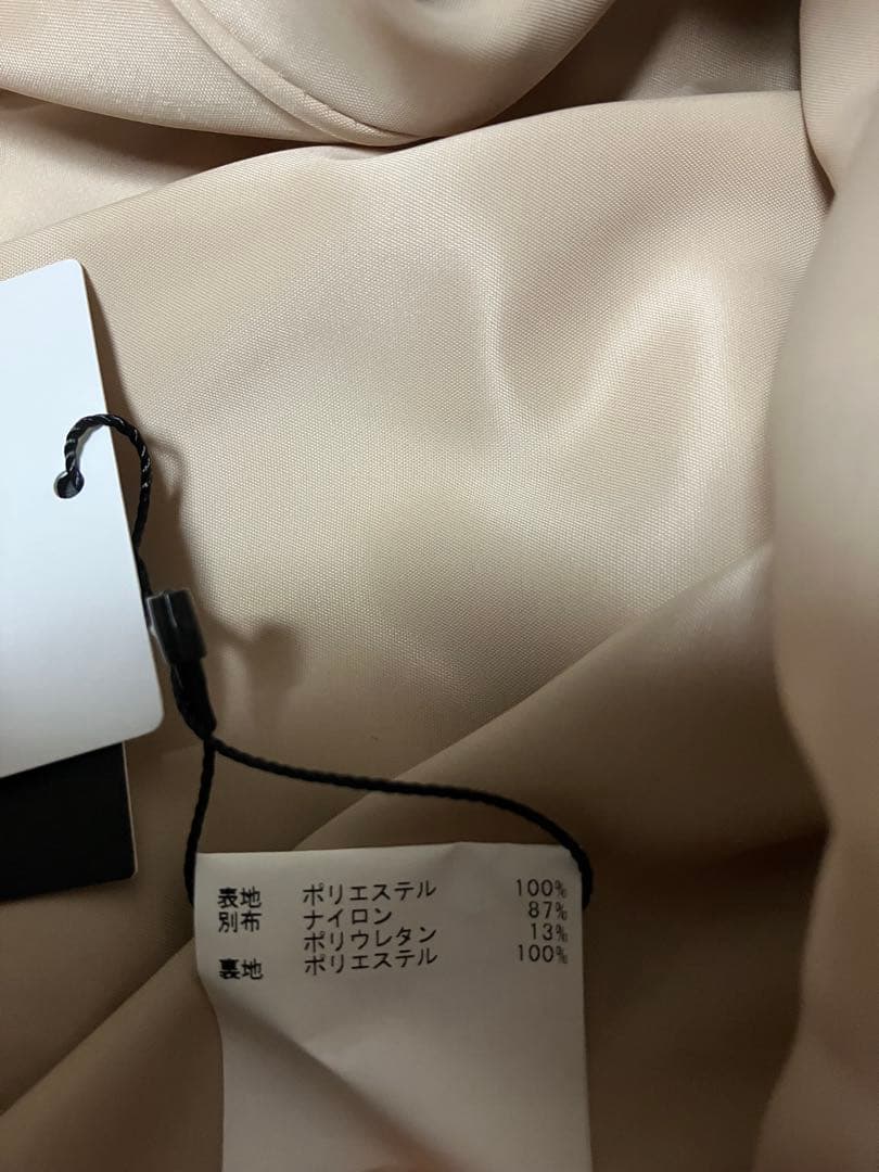 ANAYI スカート シルエットフラワージャガードタックスカート　サイズ:36