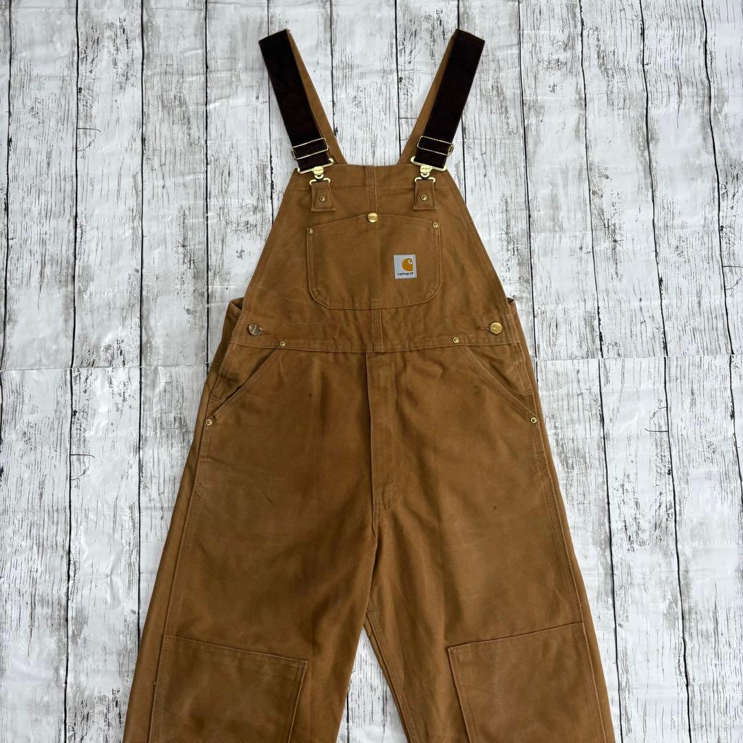 Carhartt カーハート ダック地 ダブルニー オーバーオール XL