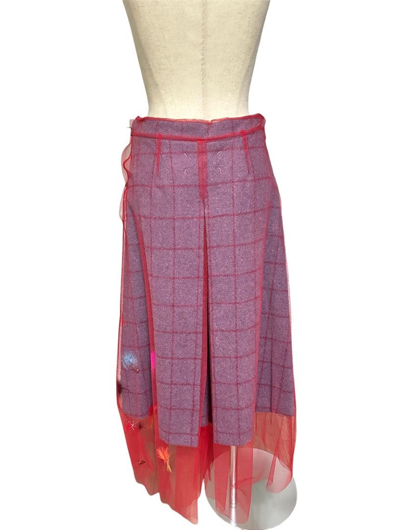 Maison Margiela 2022SS チュールウールパンツ　36 新品