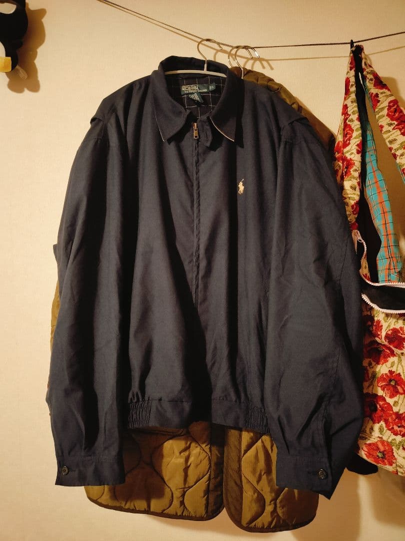 POLO Ralph Lauren スイングトップ ネイビー Ｌサイズ