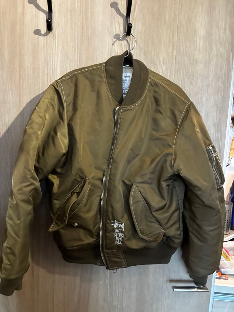 ジャケット・アウター STUSSY BUILT REVERSIBLE BOMBER JACKET