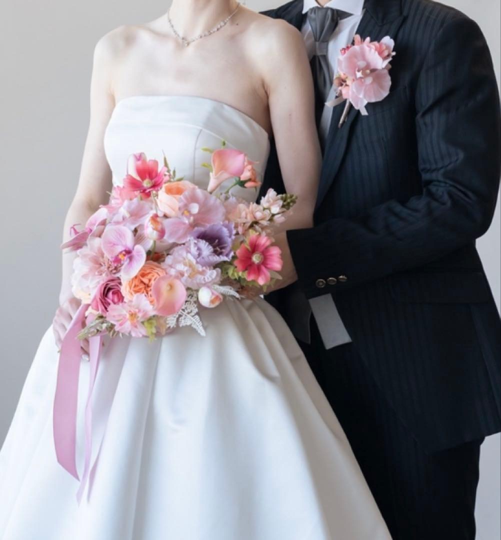 アーティシャルフラワーブーケ、ブートニア