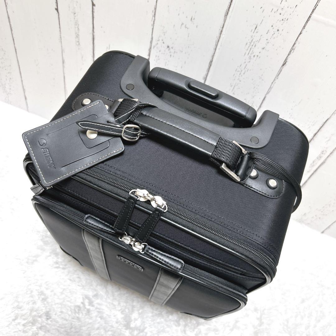 【美品】SWANY スワニー キャリーケース　ベネチーオ　Lサイズ ブラック