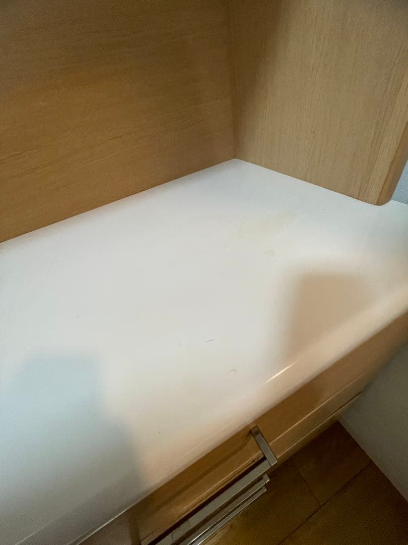 美品　ニトリ　レンジボート　木製キャビネット 120cm