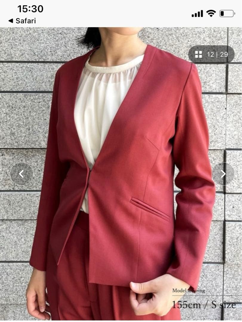 Sirin 低身長　スーツ　フォーマル　上下セット
