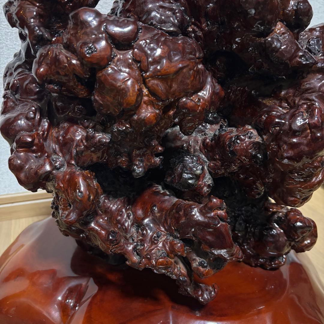 木の瘤　オブジェ　置物　天然木　自然木　木瘤　レア物　異形　インテリア　和風