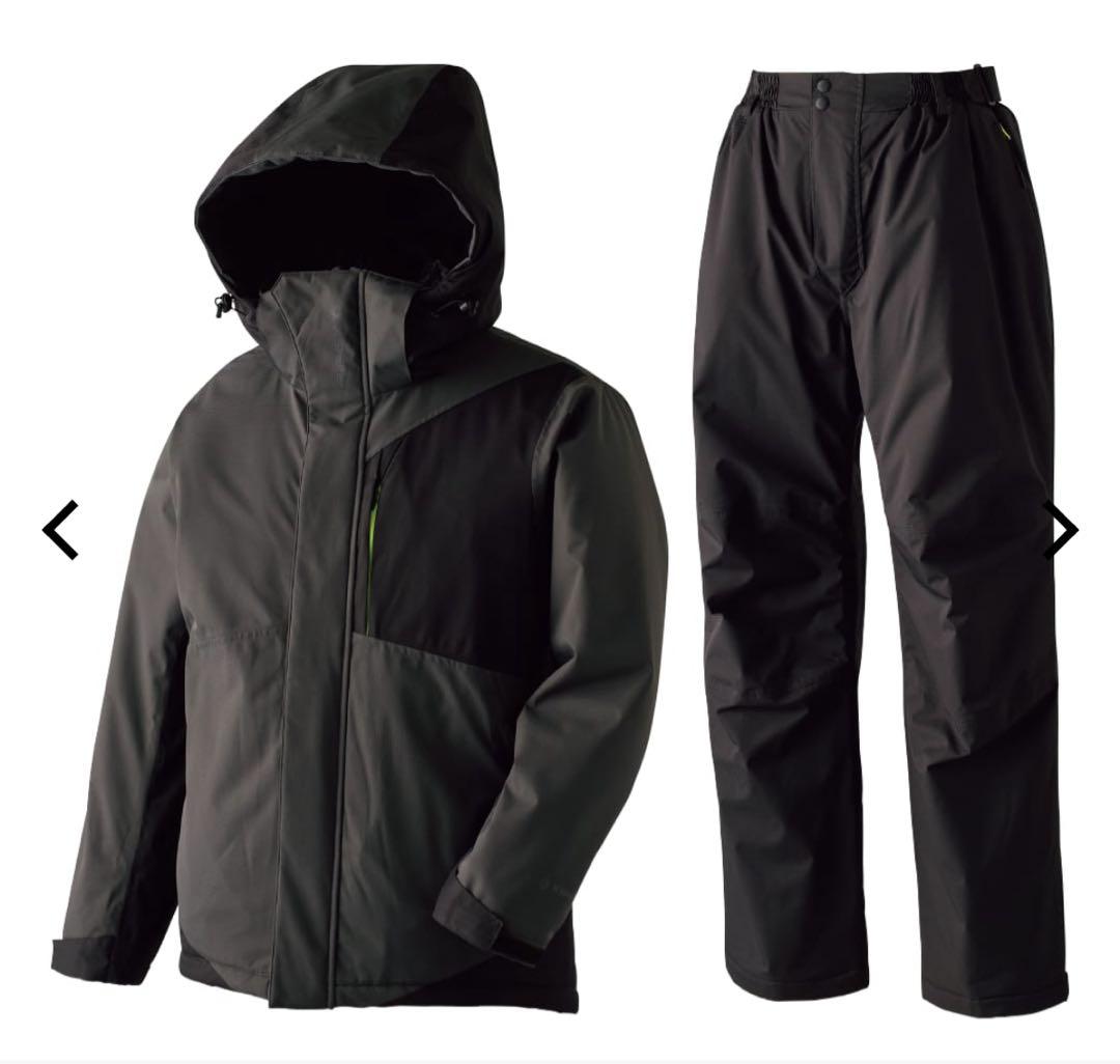 ワークマン　エックスシェルター　断熱αイージスプレミアム防水防寒スーツ　M