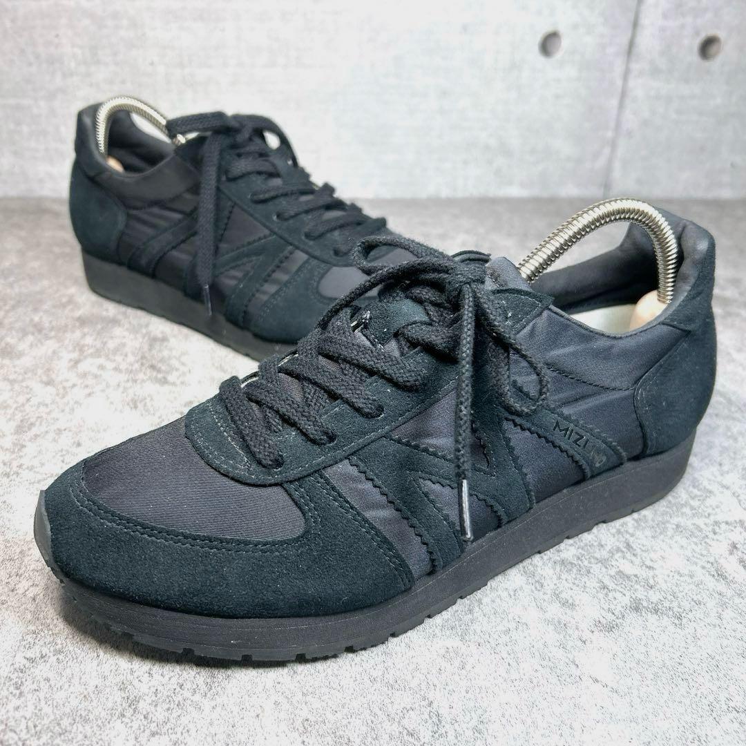 極美品【MIZUNO】マーガレットハウエル/コラボスニーカー/37/日本製/黒