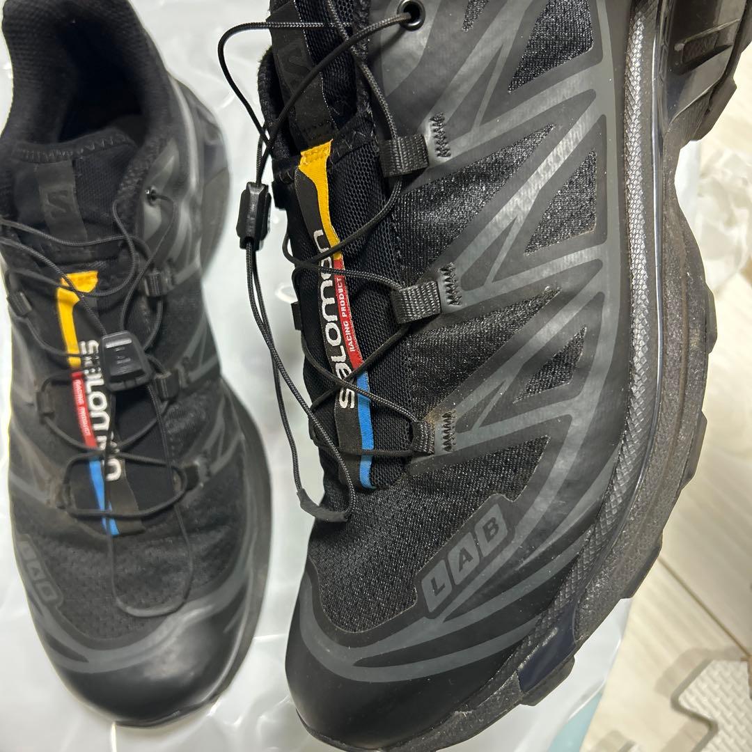 S*a様 Salomon ブラック スニーカー 27.5センチ