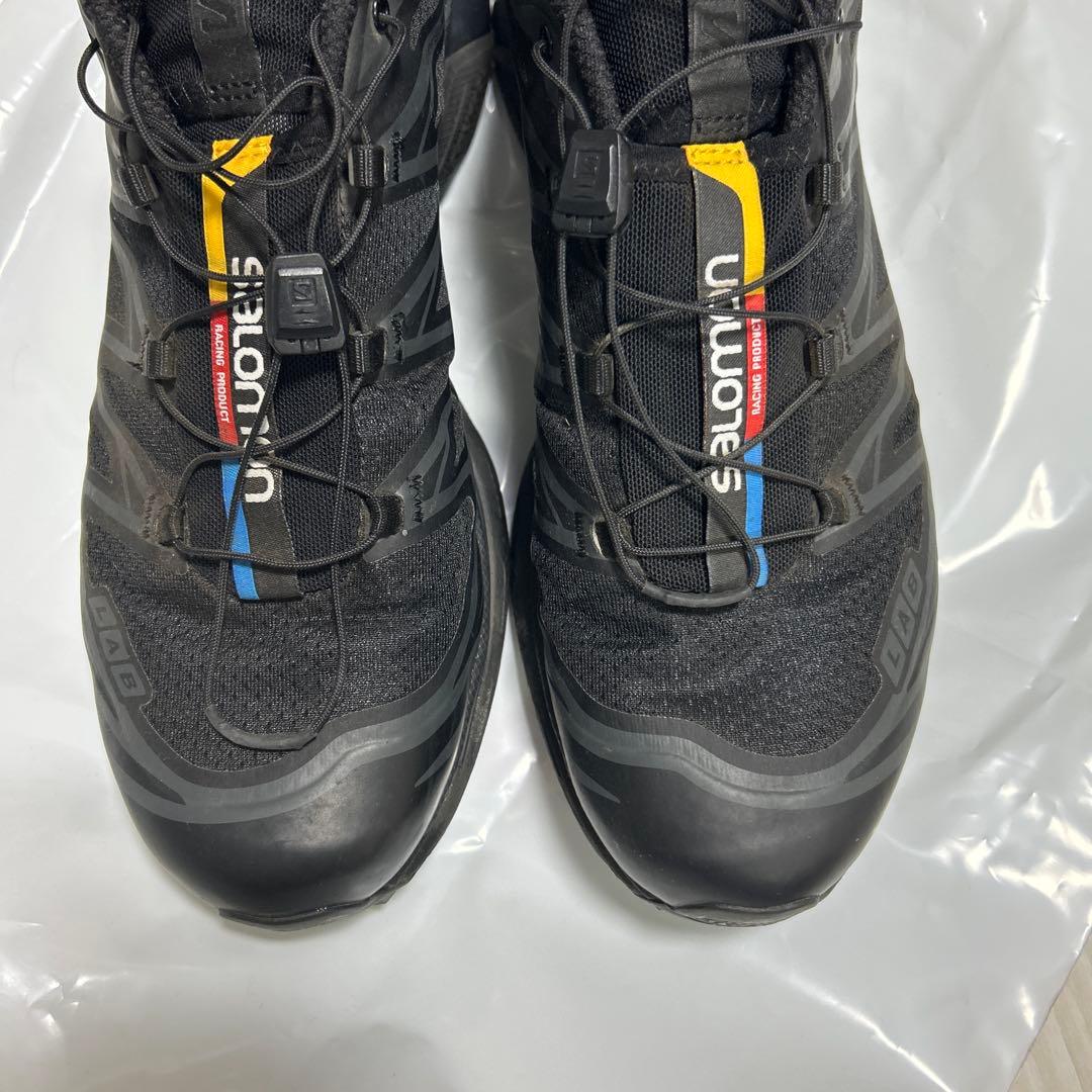 S*a様 Salomon ブラック スニーカー 27.5センチ