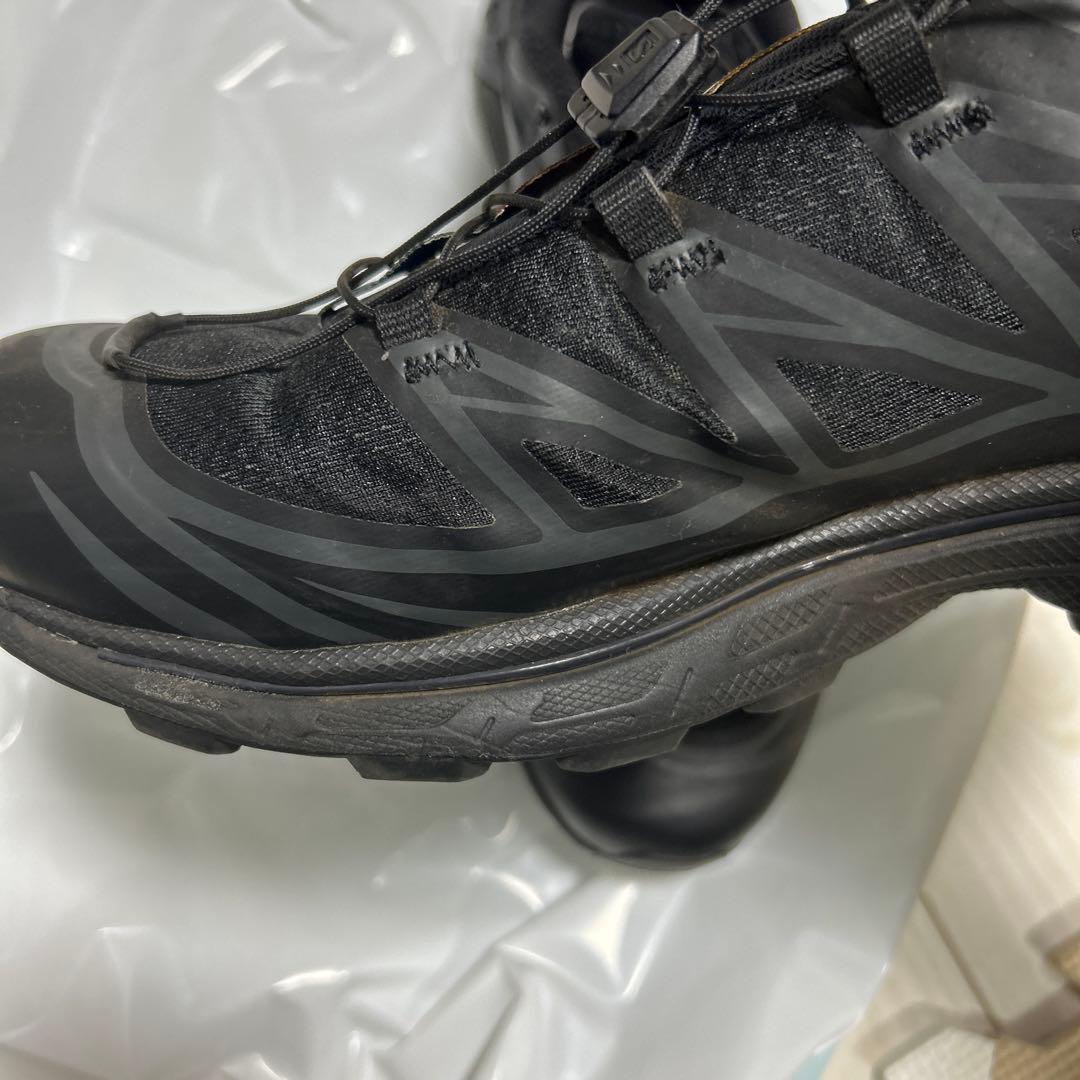 S*a様 Salomon ブラック スニーカー 27.5センチ