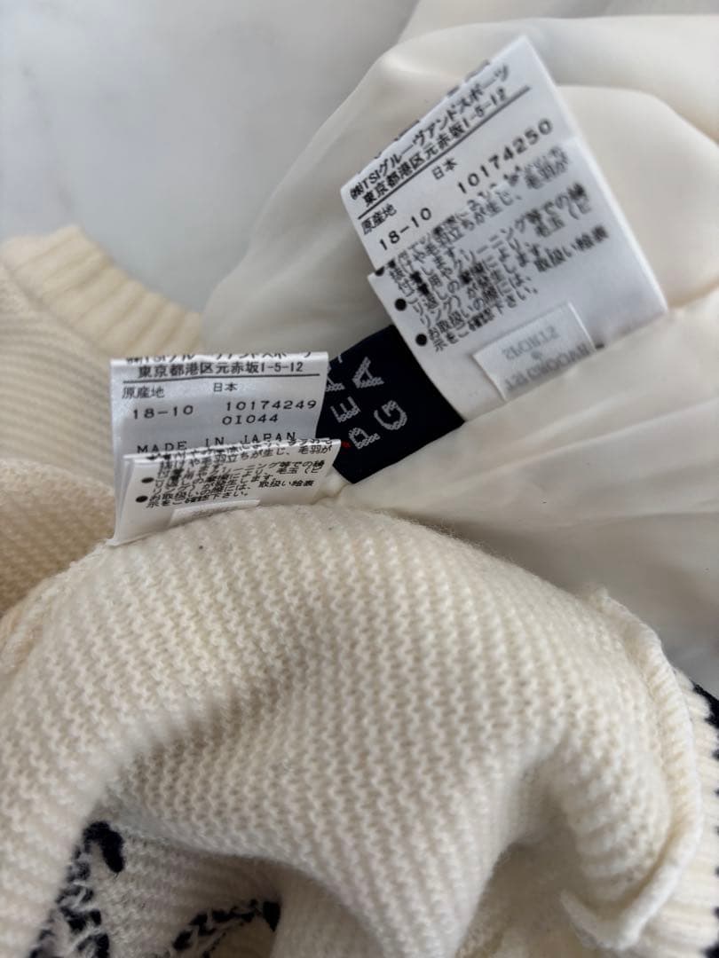 パーリーゲイツ　ニットスカート・ニット・セーター　セットアップ