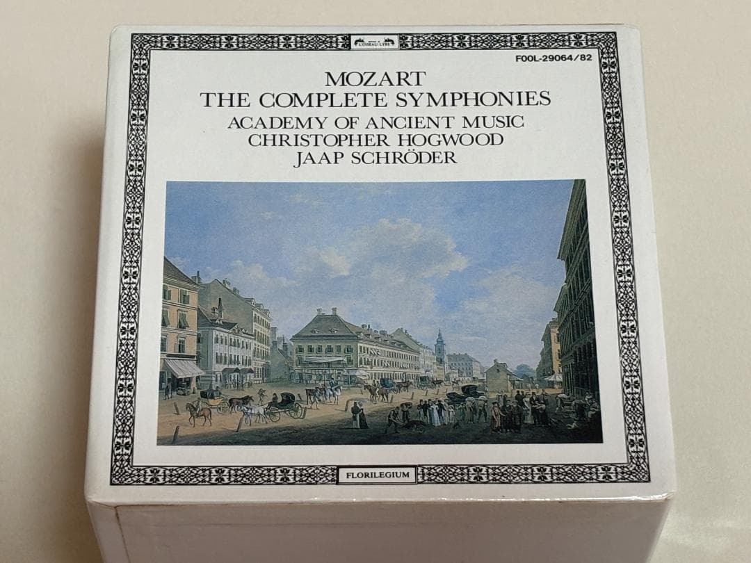 ２０CD◇モーツァルト：交響曲全集　ホグウッド、シュレーダー　エンシェント室内管