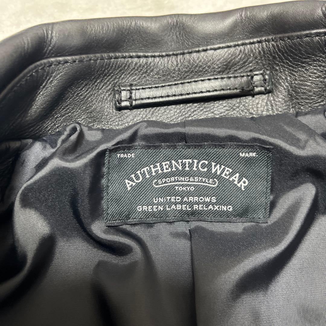 UNITED ARROWS ダブルライダースジャケット Mサイズ