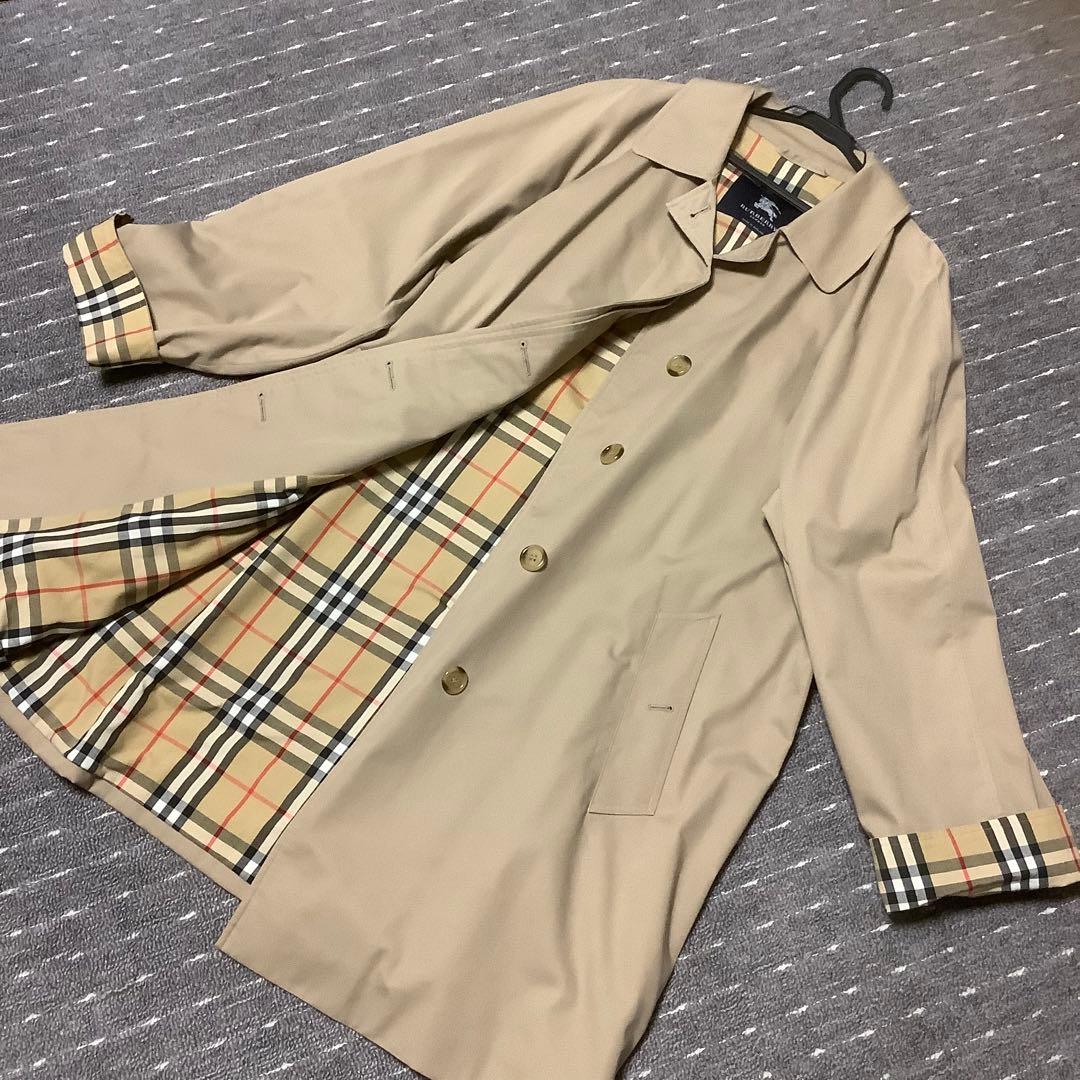 Burberry London イングランド製 ノバチェック ステンカラーコート