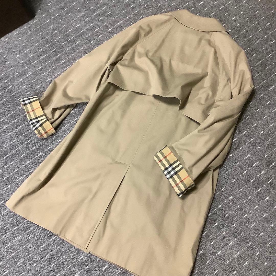 Burberry London イングランド製 ノバチェック ステンカラーコート