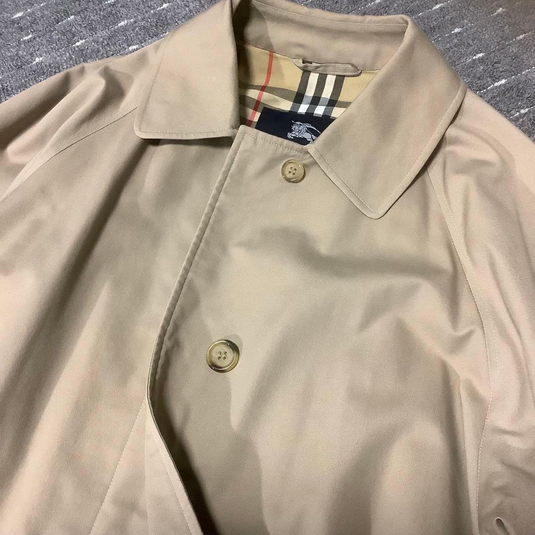 Burberry London イングランド製 ノバチェック ステンカラーコート