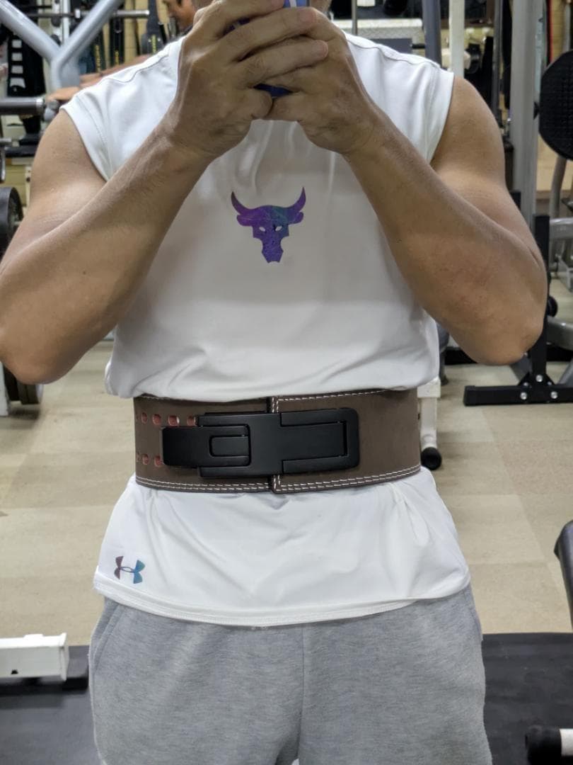 レバーアクションベルト　パワーベルト　ワンタッチ可変式13ｍｍ　Mサイズ