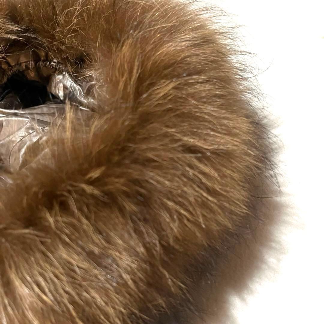 TATRAS タトラス ピアネータ リアルファー ダウンコート ブラウン艶