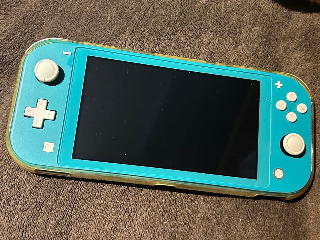 ル*ン様 Nintendo Switch Lite ターコイズ　充電器なし