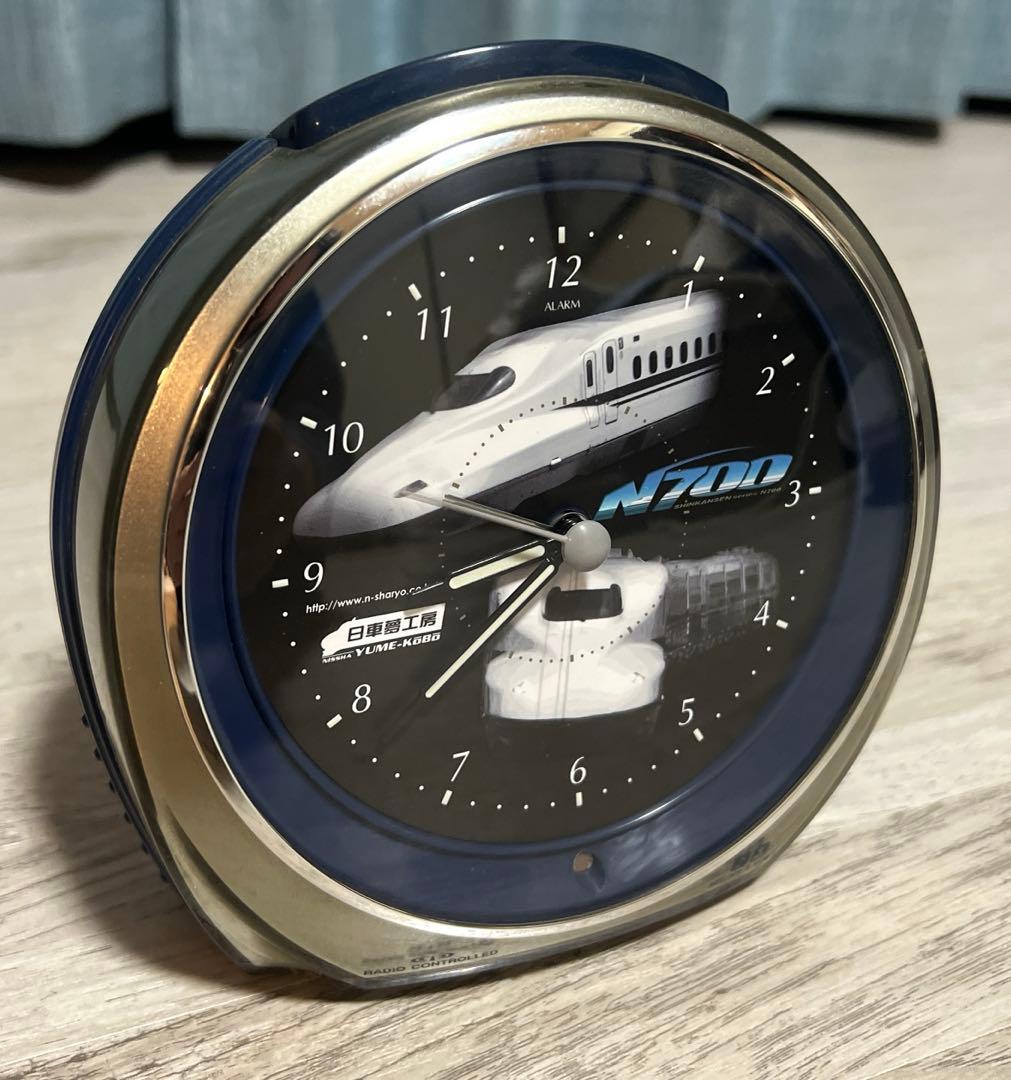 日車夢工房 目覚まし時計　新幹線　アナウンスします。廃盤商品　希少