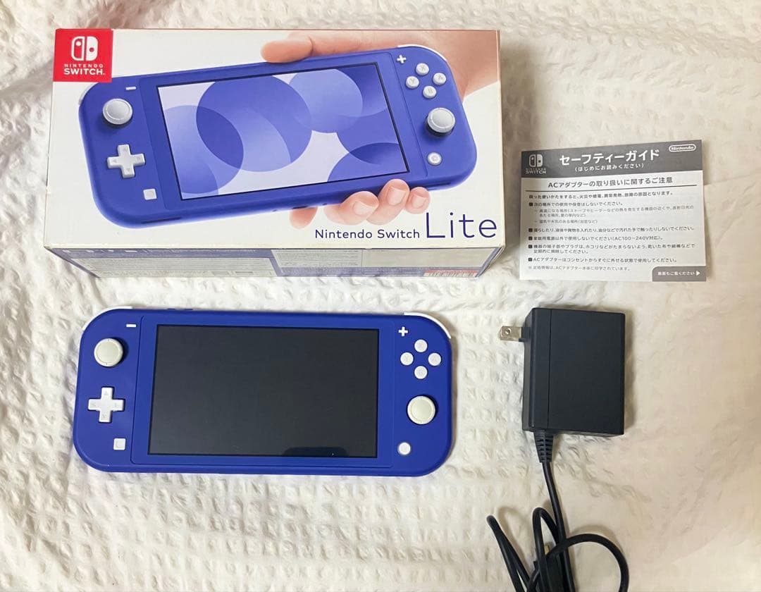 Nintendo Switch Lite ブルー　箱あり