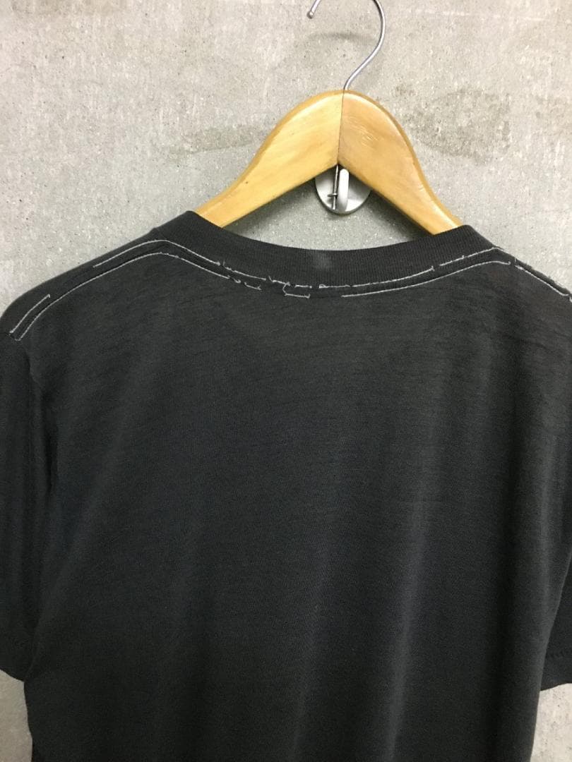 ラロッカ 80s 90s 希少 スカル ヴィンテージ Tシャツ タグなし M相当