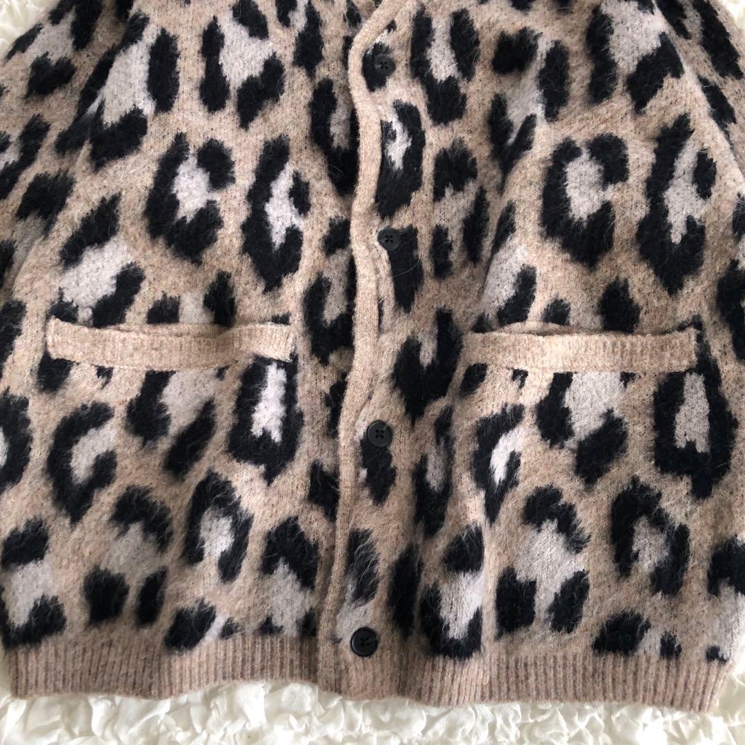 ジャーナル relume◆ CALIFORNIAモヘヤ パターンカーディガン