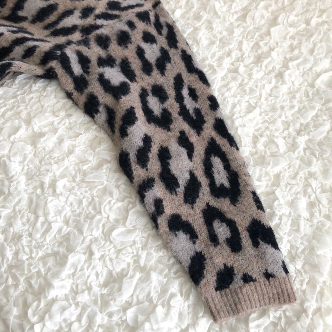 ジャーナル relume◆ CALIFORNIAモヘヤ パターンカーディガン