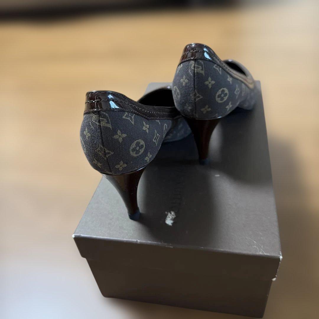 美品ルイ・ヴィトンモノグラムパンプス