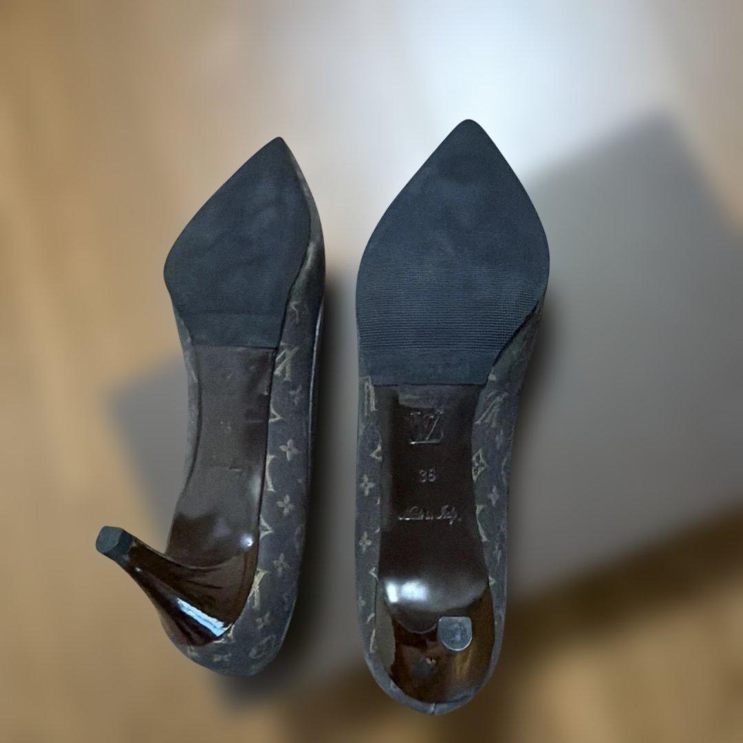 美品ルイ・ヴィトンモノグラムパンプス