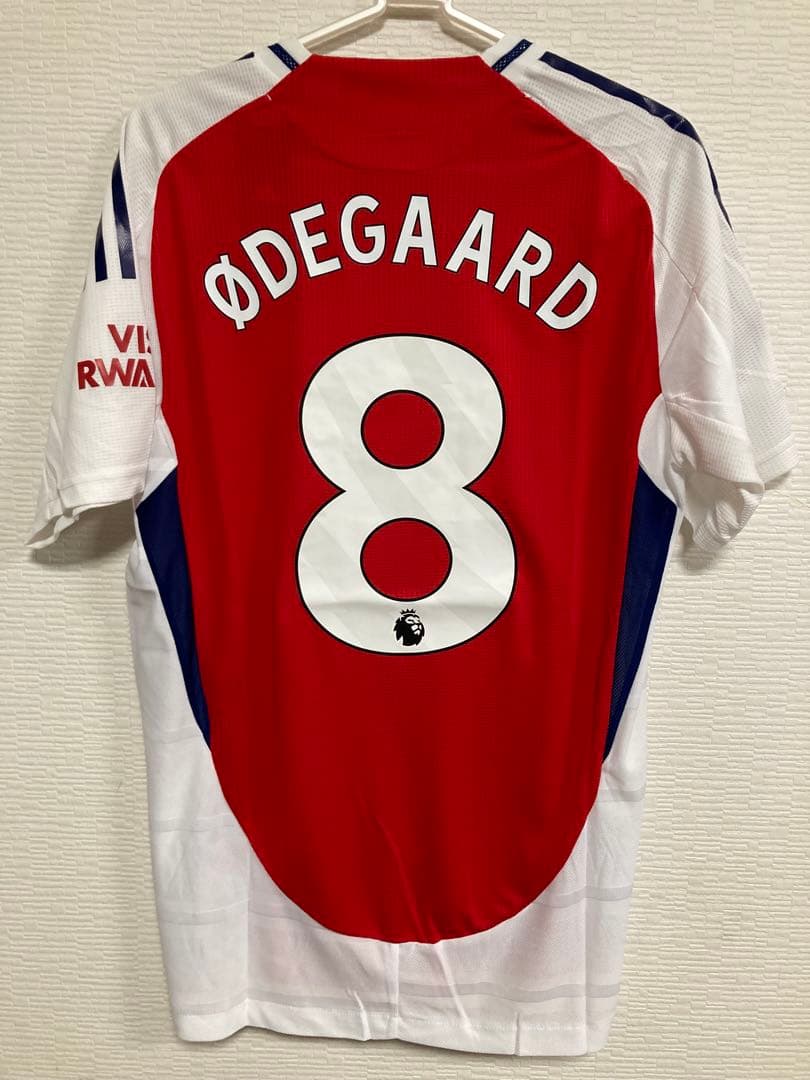 24-25 プレミアリーグ アーセナル ウーデゴール ユニフォーム（H）