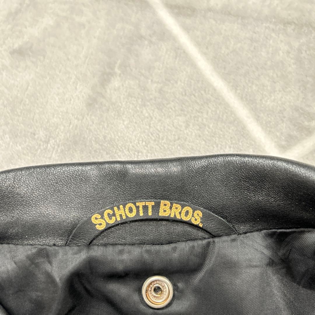 【羊革XL】未使用級 上野商会 SCHOTT ショット ダブルスレザージャケット