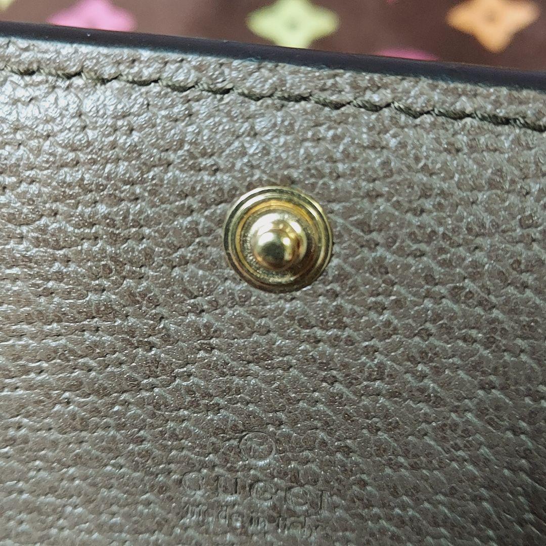 グッチ GGマーモント シェリーライン 二つ折り財布