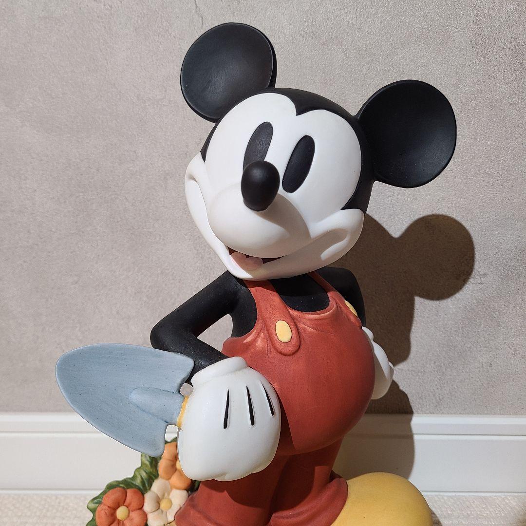 加藤工芸　ガーデンフィギュア　ディズニー　ミッキー