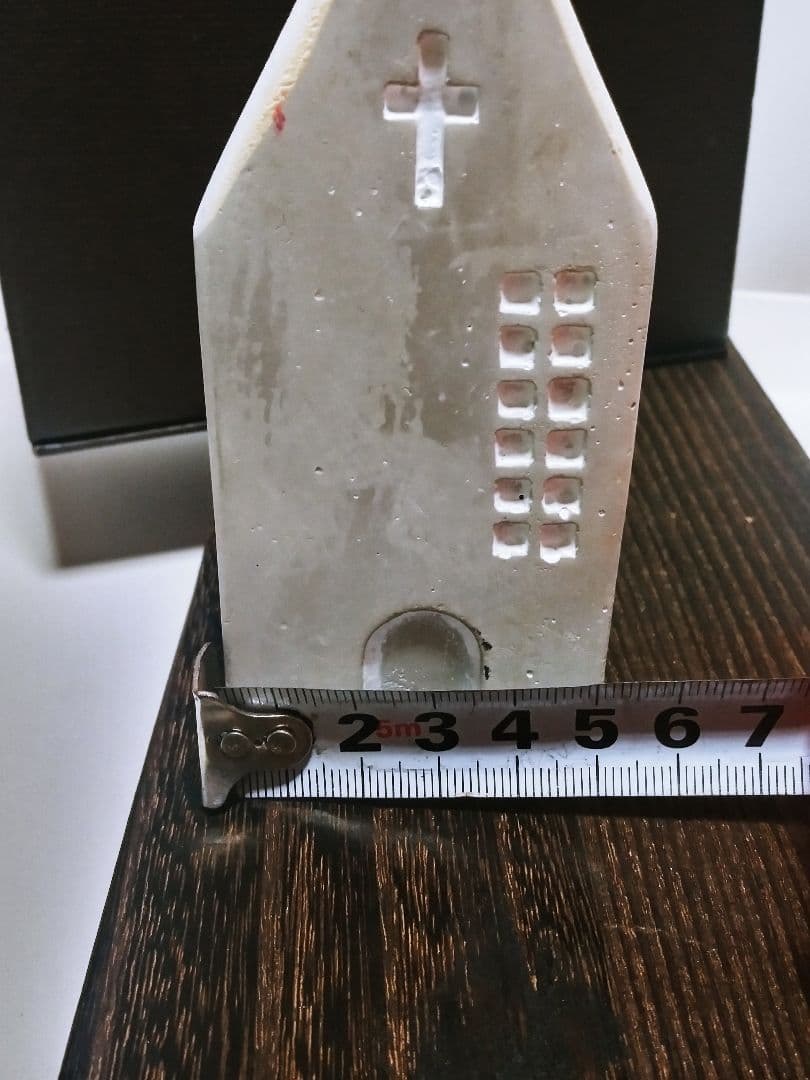 ❤️セメント細工　教会　キリスト教　クリスマスツリー　サンタクロース✨❤️