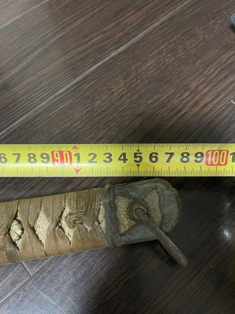 軍刀 指揮刀 旧日本軍 大日本帝国　模造刀　鍔無し